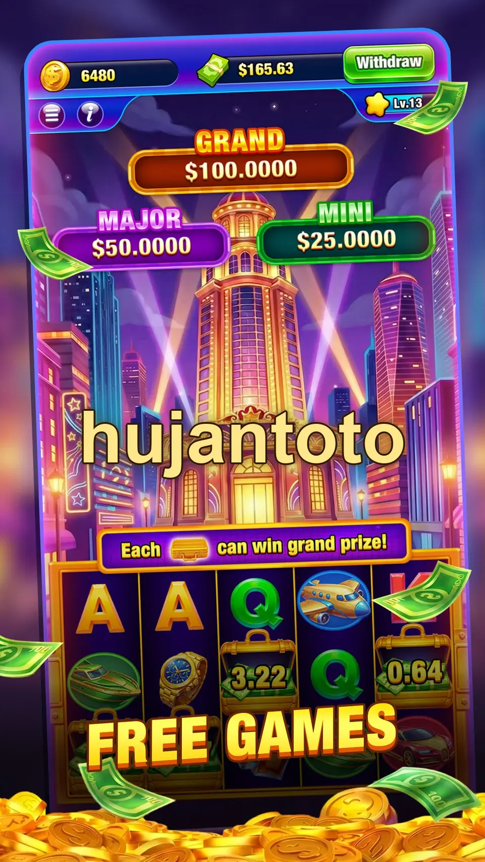 Tangkapan Layar hujantoto
